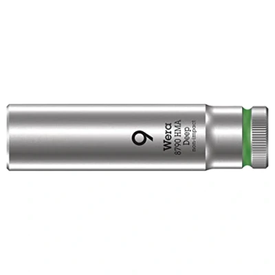 Abbildung von Wera 8790 HMA Deep 9,0, Grün, 9.0 mm