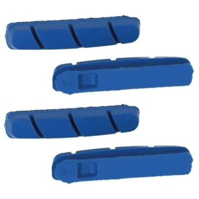 Abbildung von XLC Ersatzbremsgummi 4er Set. 55mm. Carbonfelgen. Campa. blue