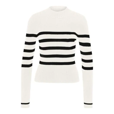 Abbildung von Noisy May Nmfifi L/S HIGH NECK Strickpullover, Damen, Größe: XS, White
