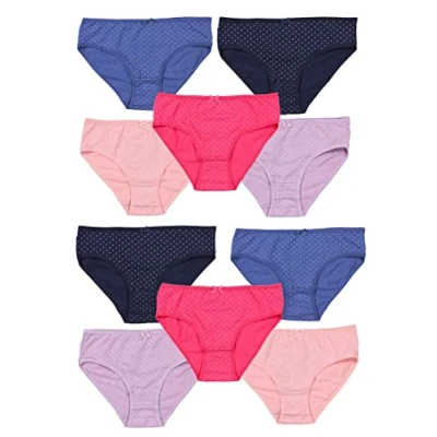 Abbildung von TupTam Mädchen Slips mit Aufdruck 10er Pack, Farbe: Farbenmix 10, Größe: 128 134