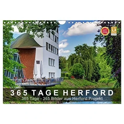 Abbildung von 365 Tage Herford (Wandkalender 2025 DIN A4 quer), CALVENDO Monatskalender