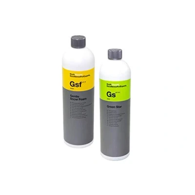 Abbildung von Reinigungsschaum Gsf Gentle Snow Foam Koch Chemie 1 L + Green Star Universalreiniger