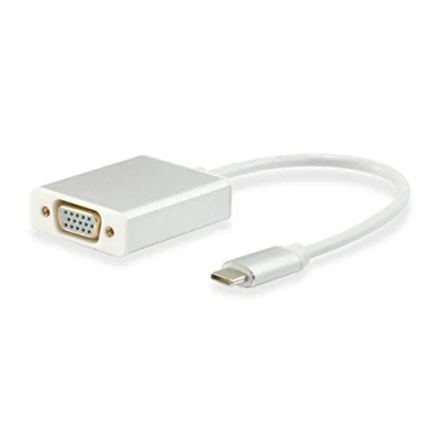 Abbildung von Equip USB Typ C Stecker auf HD15 VGA Buchse Adapter 0.15m
