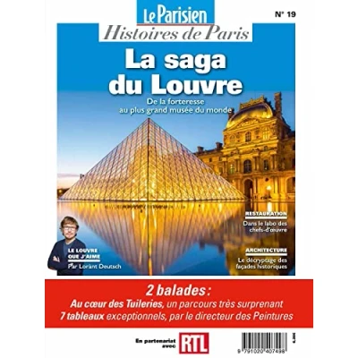 Abbildung von la saga du Louvre : DE forteresse au plus grand musée monde: SUR LES PAS LORANT DEUTSCH