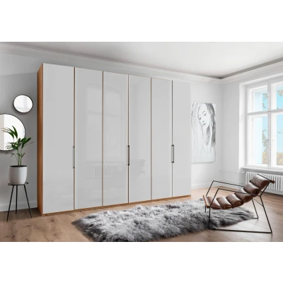 Abbildung von WIEMANN Drehtürenschrank &quot;Monaco, Made in Germany, höhenverstellbare Inneneinteilung&quot;, mit edler Glasfront und hochwertigen Beschläge inkl. Türdämpfung