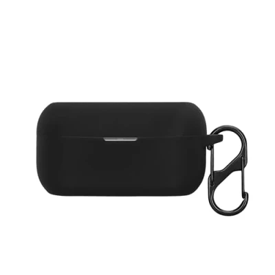 Abbildung von kwmobile Hülle kompatibel mit Technics EAH AZ60M2 Kopfhörer Silikon Schutzhülle Etui Case Cover Schoner in Schwarz