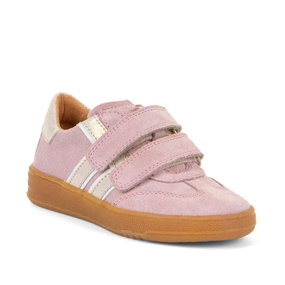 Abbildung von froddo® Barefoot Base Sneaker, Retro Klettschuh, Sneaker mit Lederfutter