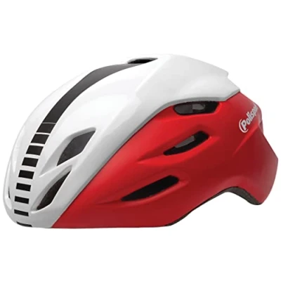 Abbildung von Fahrradhelm Polisport Aero R Large 58 61 Cm Matt Rot / Leuchtendes Weiß Schwarz
