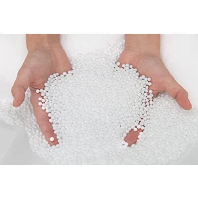 Abbildung von sunnypillow 100 Liter EPS Perlen Sitzsack Füllung Hochwertige Styropor Kügelchen Füllmaterial für Sitzkissen Nackenkissen Sitzsäcke Bean Bag Pouf Sessel Mikroperlen Geruchlos &amp; Reinweiß