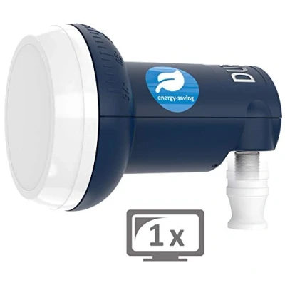 Abbildung von DUR line Blue ECO Single Stromspar LNB 1 Teilnehmer Premium Qualit Universal