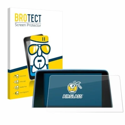 Abbildung von BROTECT Schutzglas für Peugeot 3008 2016 2020 Schutzfolie Panzer Folie Glas [Extrem Kratzfest 9H, Anti Fingerprint, Ultra Transparent]