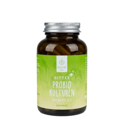Abbildung von BitterLiebe ® Probio Kulturen Komplex Kapseln mit 15 Mrd. KBEs I Darmbakterien für Darmflora 60 Lactobacillus &amp; Bifidobakterien