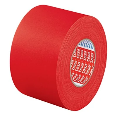 Abbildung von 3 x Tesa Gewebeband 4651 50mm 50m rot