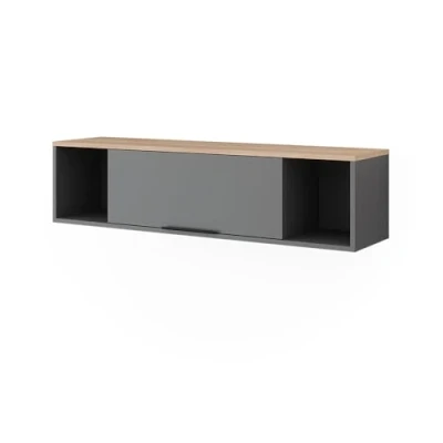 Abbildung von Vicco Wandregal Betti, Anthrazit/Sonoma, 120 x 30 cm