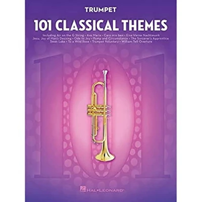 Abbildung von 101 Classical Themes For Trumpet (Book): Noten, Sammelband für Trompete