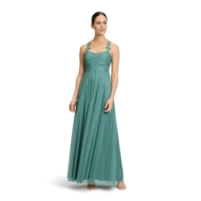Abbildung von Vera Mont Damen Abiballkleid mit Spitze 42, Bright Eucalyptus