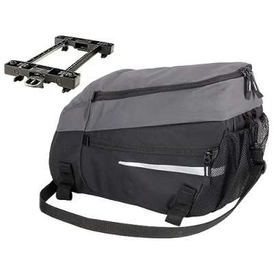 Abbildung von VAUDE Fahrradtasche Silkroad Mesh incl. Snap IT Halterung Sonderedition Gepäckträgertasche