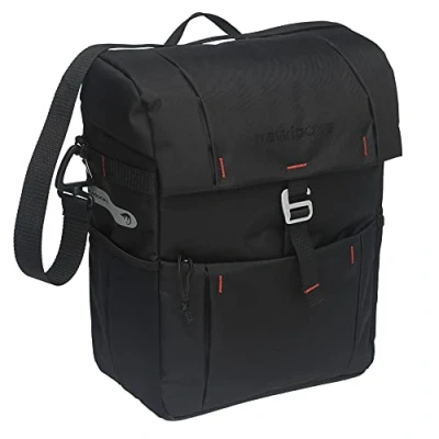 Abbildung von Fahrradtasche New Looxs Vigo Single 18,5 Liter 31 X 40 15 Cm Schwarz