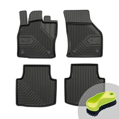 Abbildung von FROGUM No.77 Gummimatten Ganzjahresset von Auto Fußmatten Autofussmatten für Skoda Superb III ab 2015 Langlebiges TPE Material