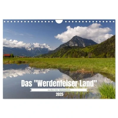 Abbildung von Werdenfelser Land (Wandkalender 2025 DIN A4 quer), CALVENDO Monatskalender