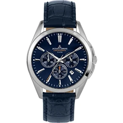 Abbildung von Jacques Lemans Derby Chronograph, Herren, Größe: One Size, Blue
