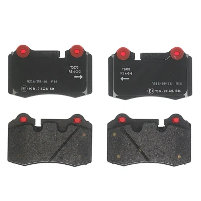 Abbildung von Bremsbelagsatz, Scheibenbremse BREMBO P 02 003