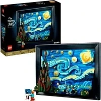 Abbildung von LEGO® Konstruktionsspielsteine Ideas Vincent van Gogh Sternennacht