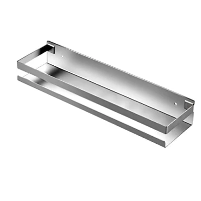 Abbildung von postedbutIer Duschablage ohne Bohren, Duschkorb, Badezimmer Regal, selbstklebend,Duschregal Edelstahl