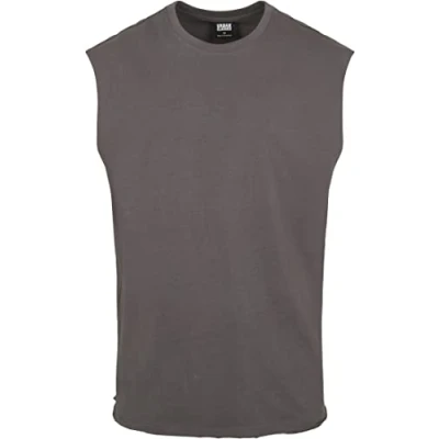 Abbildung von Urban Classics OPEN EDGE Sleeveless Top, Herren, Größe: Medium, Grey