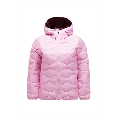 Abbildung von Peak Performance Helium HOOD Daunenjacke, Damen, Größe: Large, Rosa