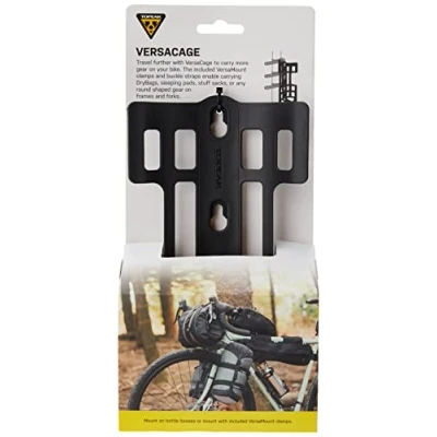 Abbildung von Topeak Unisex Erwachsene Versacage Halterung, Schwarz, 22cm