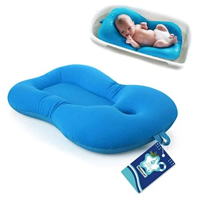 Abbildung von Moonvvin Baby Badekissen, schwimmendes Design, für Neugeborene.