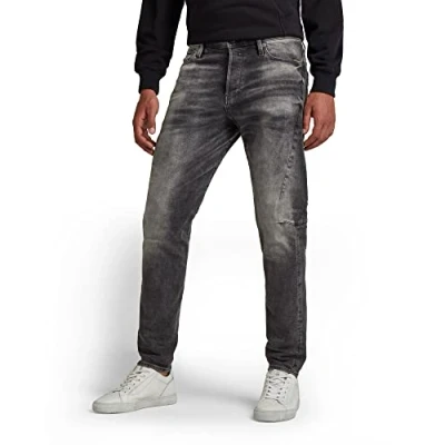 Abbildung von G STAR RAW Herren Scutar 3D Tapered Jeans, Grau (vintage basalt D17711 C293 B168), 33W / 32L