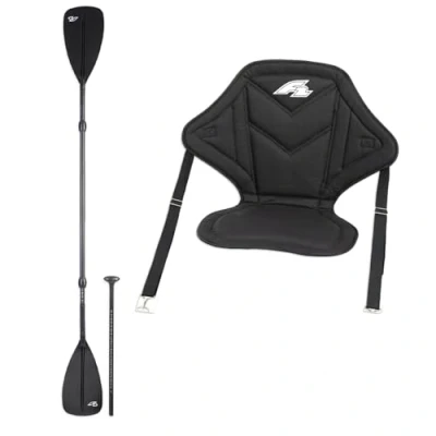 Abbildung von F2 SUP Set aus Kajak Paddel Alu 4 teilig + bequemem Sitz 2024/25
