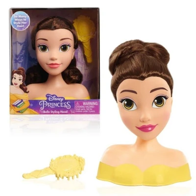 Abbildung von JustPlay Frisierkopf Disney Princess Belle Mini Styling Head