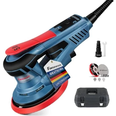 Abbildung von Fanztool Exzenterschleifer 350W bürstenlosen mit 150mm Schleifteller