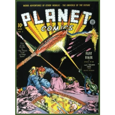 Abbildung von Planet Comics #3: Vintage Golden Age Sci Fi March 1940 (Planet (Golden Age), Band 3)