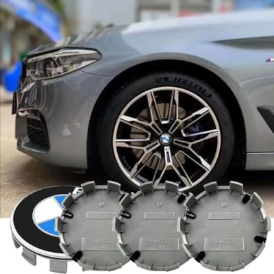 Abbildung von Brogtorl 4 Stück Nabendeckel für BMW 68MM Radnabenkappen Felgendeckel Felgenkappen Nabenkappen Wheel Caps Radnabenabdeckung