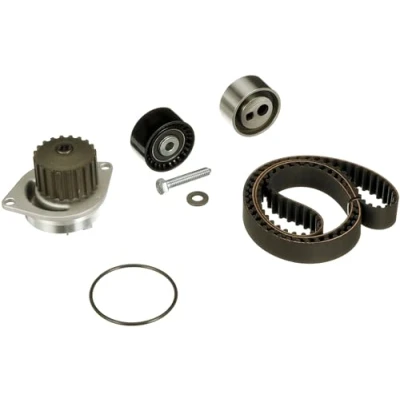 Abbildung von GATES KP15418XS Wasserpumpe + Zahnriemensatz mit FleetRunner PowerBand PEUGEOT: 106 II Schrägheck, I Schrägheck