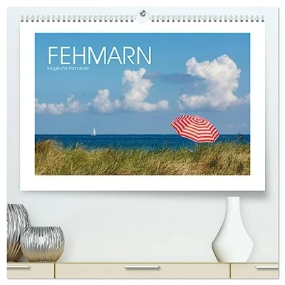 Abbildung von FEHMARN Magische Momente (hochwertiger Premium Wandkalender 2025 DIN A2 quer), Kunstdruck in Hochglanz