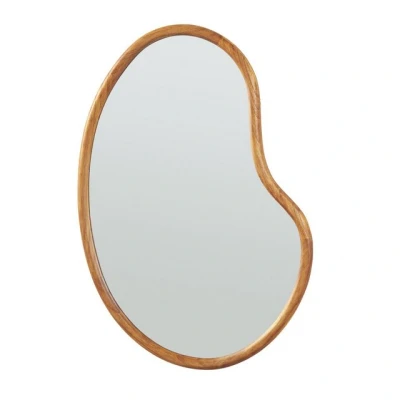 Abbildung von en.casa Wandspiegel, »Jokioinen« mit Rahmen Holz MDF 75 x 55 cm Eiche Optik
