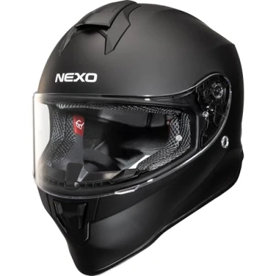 Abbildung von Nexo Integralhelm Basic III mattschwarz L