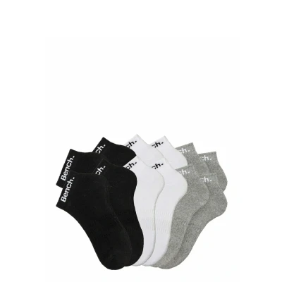 Abbildung von Bench PACK 12 Sportsocken, Damen, Größe: 35 38, x schwarz weiß grau meliert