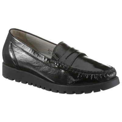 Abbildung von Waldläufer Mokassin &quot;HEGLI&quot;, Slipper, Schlupfschuh, Komfortschuh in Bequemweite H (=sehr weit)