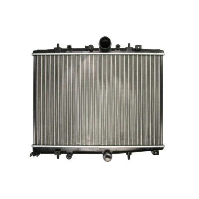 Abbildung von NRF 58352A Kühler, Motorkühlung Aluminium 544 380 24 Kühlrippen mechanisch gefügt PEUGEOT: 607 Limousine, 406 Kombi, Limousine