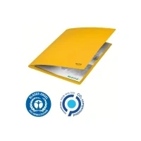 Abbildung von LEITZ Schnellhefter DIN A4 Recycling Karton gelb
