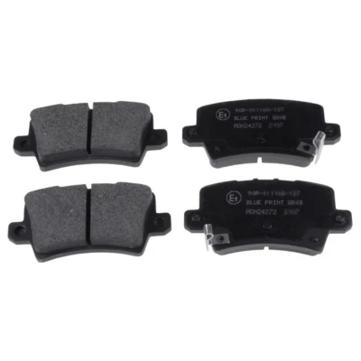 Abbildung von BLUE PRINT ADH24272 Bremsbelagsatz Hinterachse mit akustischer Verschleißwarnung HONDA: CIVIC Coupe 8, 8 Hatchback, Stufenheck