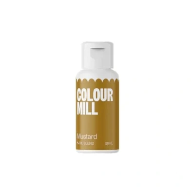 Abbildung von Colour Mill Oil Blend Gold Lebensmittelfarbe auf Ölbasis Lebensmittelfarben für Schokolade, Fondant, Cupcakes, Kuchen, Backen, Macaron Food Coloring Tortendeko 20ml