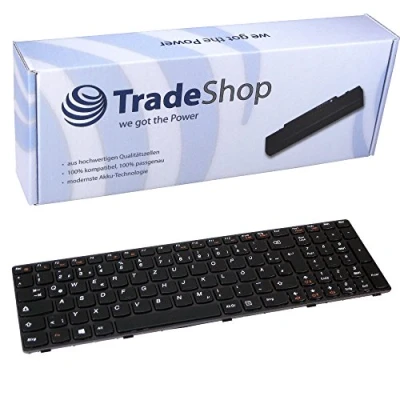 Abbildung von Trade Shop Laptop Tastatur Notebook Keyboard Ersatz Deutsch QWERTZ für IBM Lenovo ThinkPad IdeaPad G560 G560e G565 ersetzt 25009811 (Deutsches Tastaturlayout)