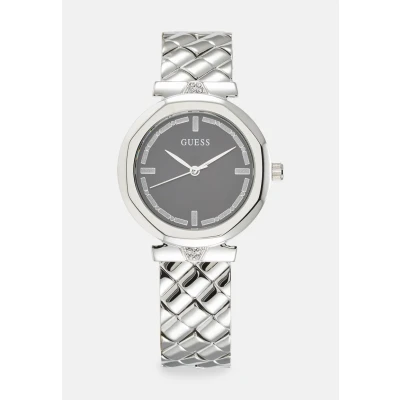 Abbildung von Guess Rumour Uhr silvercoloured, Damen, Größe: One Size, Silver coloured